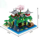 1680 Pieces, Taohuatan Building Block Toys, Creative Handmade Building Block Toys Assembly, Abs Material, Mixed Color Building B