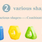 10/20pcs Set Screwing Building Blocks Creative Mosaic Puzzle Toys for Children Plastic Insert Nut Shape Boys Educational Toy