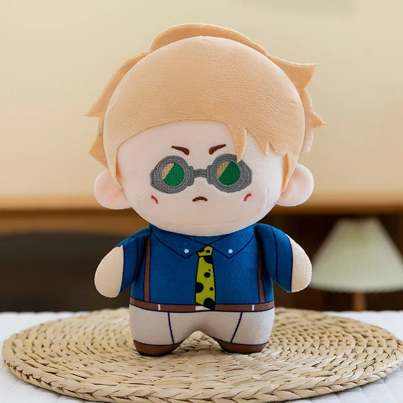 23cm Cartoon Jujutsu Kaisen Plush Dolls Lovely Anime Plush Toy Fushiguro Megumi Itadori Yuji Gojo Satoru Peluche Toy Fans Gift