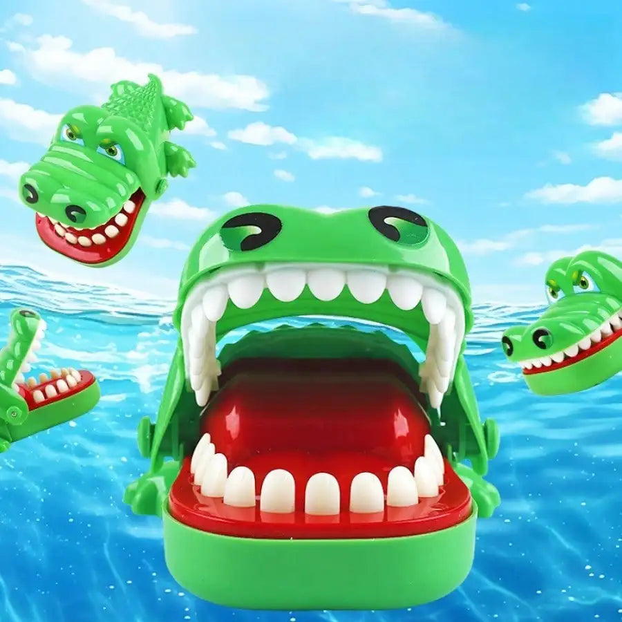 Crocodile Teeth Toys Alligator Biting Finger Dentist Classic Family Games Party Pranks Children's Lucky Game Decompression Toy
