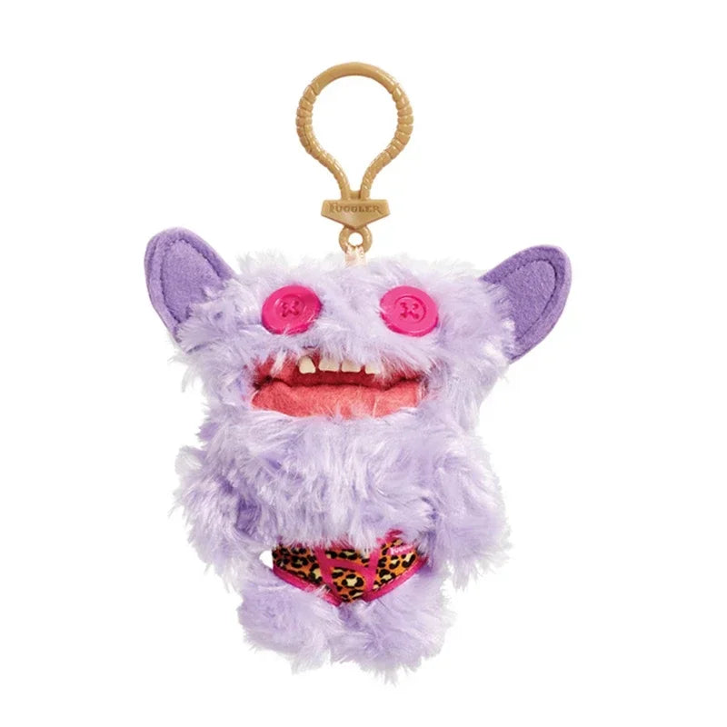 Fuggler Funny Ugly Monster Plush Toys Keychain Monster Rabbits Cute Stuffed Fugg Kawaii Peluche Dolls Pendants Gifts Kid 12CM