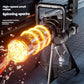 Gatling Rotating Electric Water Gun with Light-Up High Speed Continuous Shooting Powerful Water Blaster Summer Outdoor Toy