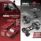MN82 1:12 Retro Rc Car With LED Lights Full-scale Simulation LC79 Professional 4WD Remote Control Pickup RC Truck Model Toys