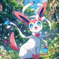 Japan Anine Pokemon Puzzles Eeveelution 108/300/500/1000 Pcs Cartoon Jigsaw Puzzles for Adults Stress Relief Toys