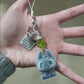 Potdemiel Cartoon Toothless Series Diy Mobile Phone Pendant Exquisite Keychain Decoration Trendy Toy Periphery Surprise Fun Gift