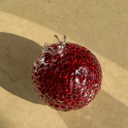 Pomegranate-Shaped Stress Relief Ball Creative Malleable Durable Acrylic Squeeze Toy Fun Novelty Stress Relief Fidget Toys