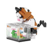 NEW Cute Animals Cats Fish Tanks Building Blocks Kit Girls Bricks Model Kids Toy Children
