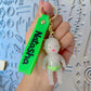 2026 Natasha UV Sensing Color Changing Keychain, Cute Ugly Black Doll Mini Pendant, Stress Relief Funny Novelty Gift