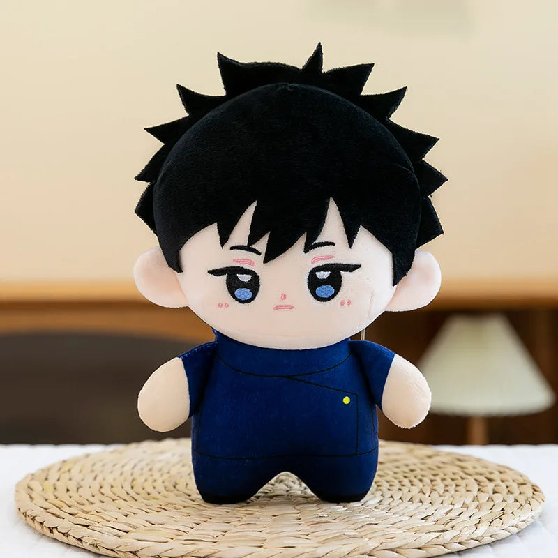 23cm Cartoon Jujutsu Kaisen Plush Dolls Lovely Anime Plush Toy Fushiguro Megumi Itadori Yuji Gojo Satoru Peluche Toy Fans Gift