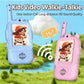 2PC Children's Video Walkie-talkie HD Walkie-talkie USB Charging Indoor Outdoor Entertainment Kids Toys Birthday Gifts Ages 3-12