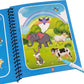 1 Book+1 Pen Reusable Coloring Book Water Painting Book Sensory Early Education Puzzle Drawing Toys