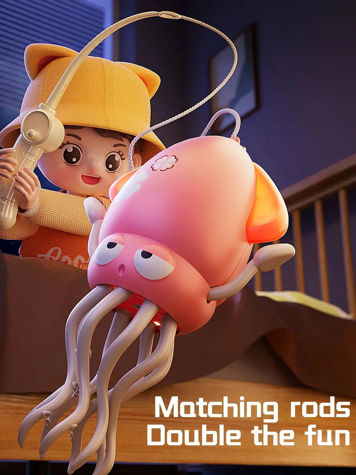 Electric Dancing Octopus Toy Animal Figurine Moving Walking Collectible for Kids And Collectors