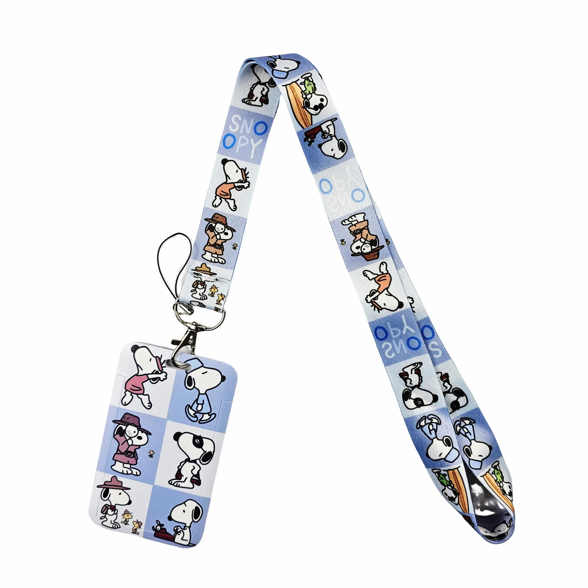 Credential Holder Cartoon Animal Neck Strap Lanyard for Key Keychain USB Badge Holder Keyring Accessories Gifts