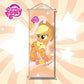 My Little Pony Hanging Paintings Cartoon Pinkie Pie Poster Holiday Decoration Anime Merchandise Long Scroll Festival Gift