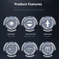 1:1 Wearable Electronic Cosplay Mask Remote Control Movable Eyes Headgear Decor Collectible Toy Gift For Adult Cosplay Hobbyists