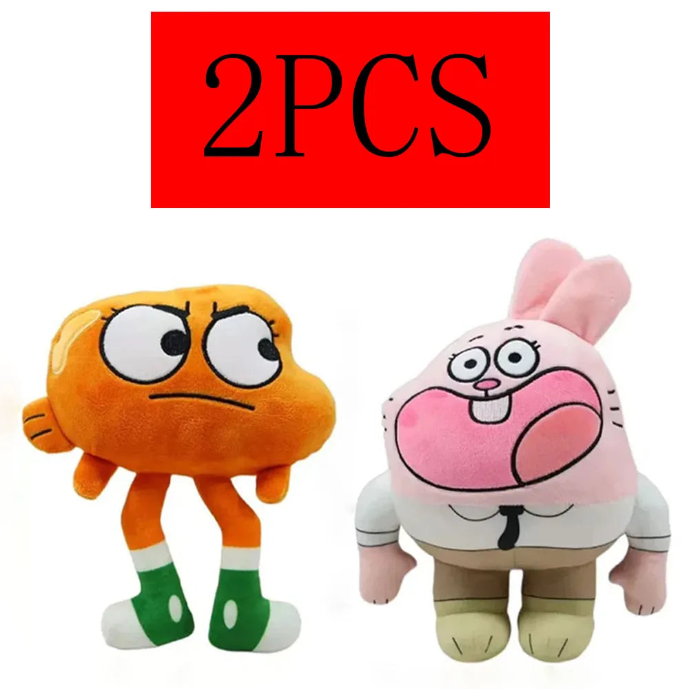 618Amazing Worlds Of Gumball Plush Toys The Amazing Worlds Of Gumball Plushie Doll Amazing Worlds Of Gumball Darwin AnaisRichard