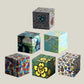 Magic Cube 3x3x3 Cartoon Alien dollar graffiti UV Fun Stress Relief Puzzle Professional Smooth Speed Game Children's Toys Gifts