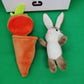 Rabbit Carrot Plush Pendant Detachable Rabbit Carrot Pendant