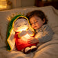 Maria Children Music Soothing Breathing Doll Jesus Plush Toys Sleep Companion Toy Sound and Light Dolls Christmas Birthday Gift