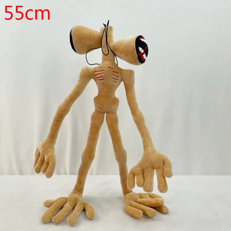 55CM Bendable Siren Head Plush Toys Office Decoration Standing Siren Head Stuffed Toy Desktop Ornaments   Plushie Dolls