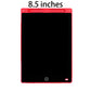 6.5/8.5/10/12 Inch LCD Drawing Tablet for Kids, Rechargeable Erasable Board with Pen, Travel Educational Toy Gift for Boys Girls