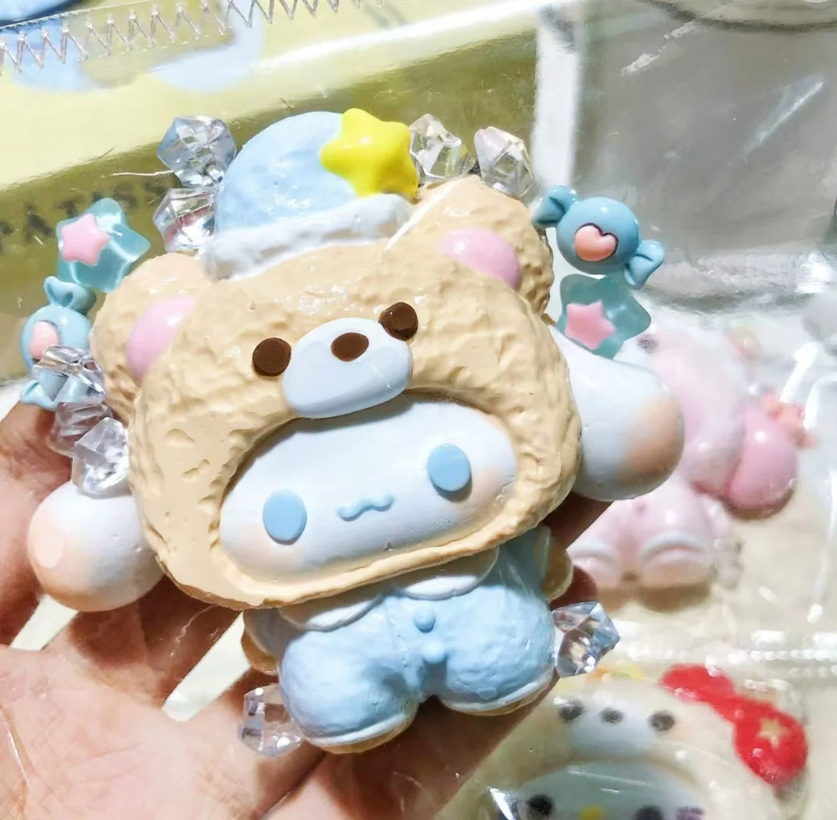 Sanlio Squeeze Toy, Food Grade Silicone Rebound Toy, Cute Styling, Stress Relief Relaxation Ornament