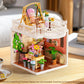 Rolife Super Creator Dollhouse Series Accessroies Sunny Break Terrace 3D Puzzle Roof Accessory for DW Series DIY Miniature House Building Model Kit