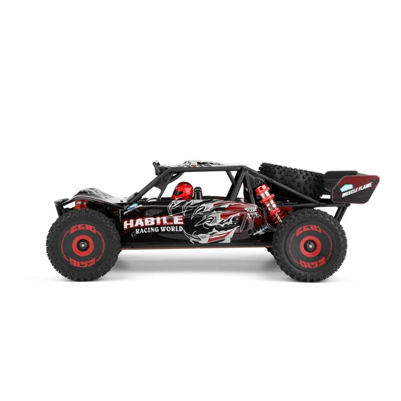 WLtoys 124016 124017 RC Car 4WD Off-Road 75km/h High Speed Remote Control Crawler 2.4G Electric Drift Climbing Racing Vehicle Toys Brushless Motor
