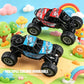 4-Way Remote Control Car with Lights, Anti-Slip Rubber Tires, Outdoor Off-Road Climbing Toy Car Model for Kidsren and Boys