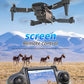 E88 Pro Foldable Drone Dual HD Camera Optical Flow Positioning 2.4G Signal 100M Remote Range One Key Takeoff Landing Return Outdoor Aerial Drone