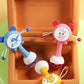 Baby Rattle Toys Teether Hand Bells Mobile Infant Stop Weep Tear Rattles Early Educational Toy for Newborn Gifts 0-18M