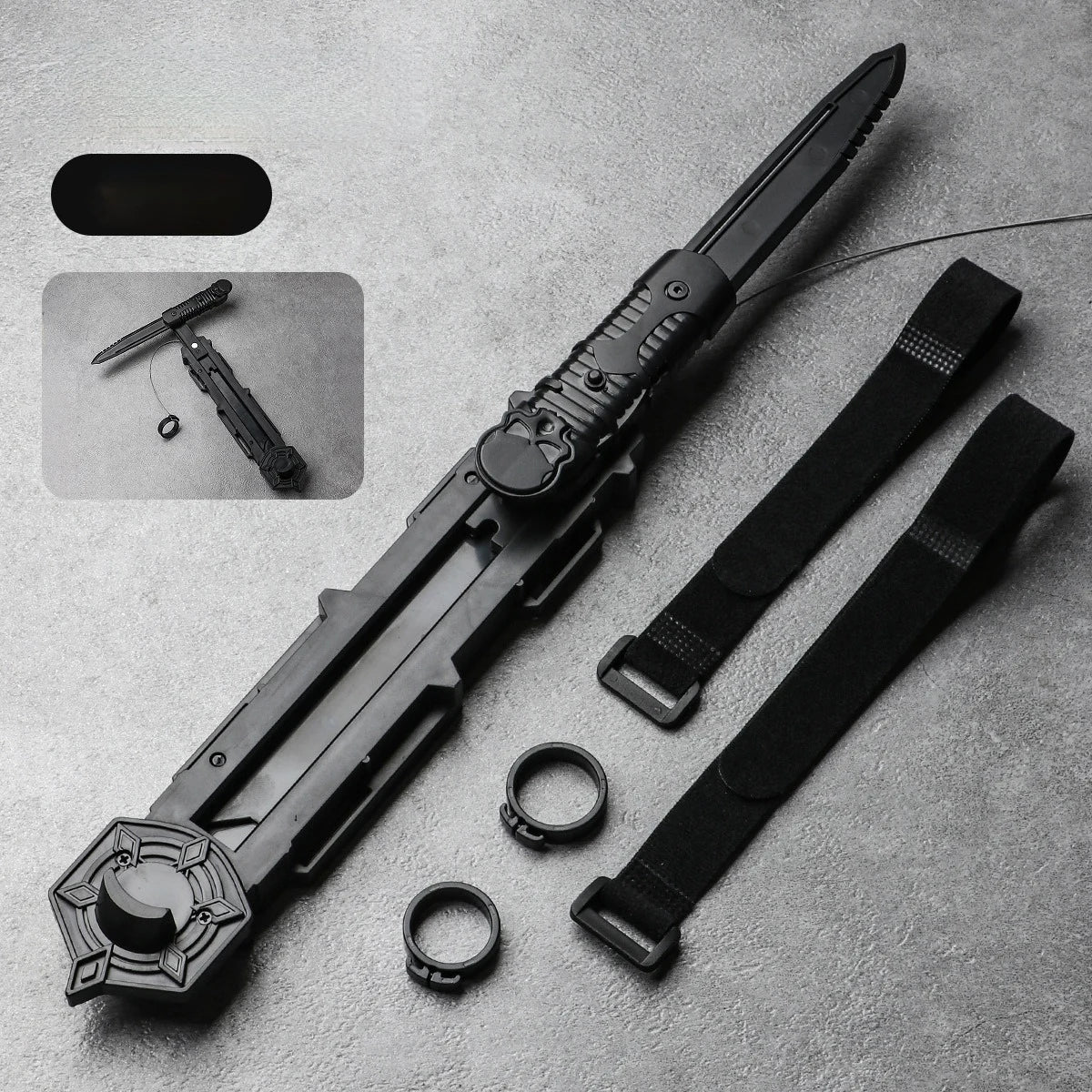 Assassin's Sleeve Sword Retractable Rotatable Hidden Blade Toy Child Toy Interactive Cosplay Props Game Toy Party Gift