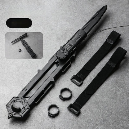 Assassin's Sleeve Sword Retractable Rotatable Hidden Blade Toy Child Toy Interactive Cosplay Props Game Toy Party Gift