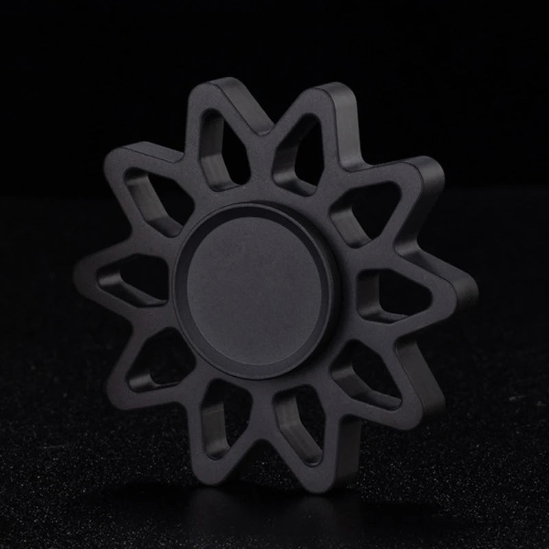 Mini EDC Gear Alloy Spinner Sprockets Gear Chain Gyro Delicateness Fidget Decompression Ring Toy Stress Relief Toys