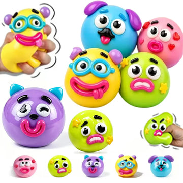 2026 NEW Smushers Squishy, Curiosities Dog Face Swap Squishy Toy, Soft Moldable Cute Slow Rise Squeeze Toy Adult Fun Gifts Toy