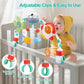 Baby Stroller Arch Toys Bouncer Toy Pram Activity Arch Toys Fine Motor Skills Toys Sensory Development Arch Baby Car Seat Toys