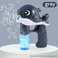 Fully Automatic Whale Bubble Gun, Essential for Outdoor Bubble Fun, Perfect Gift for Boys and Girls for Christmas, Outdoor Toy