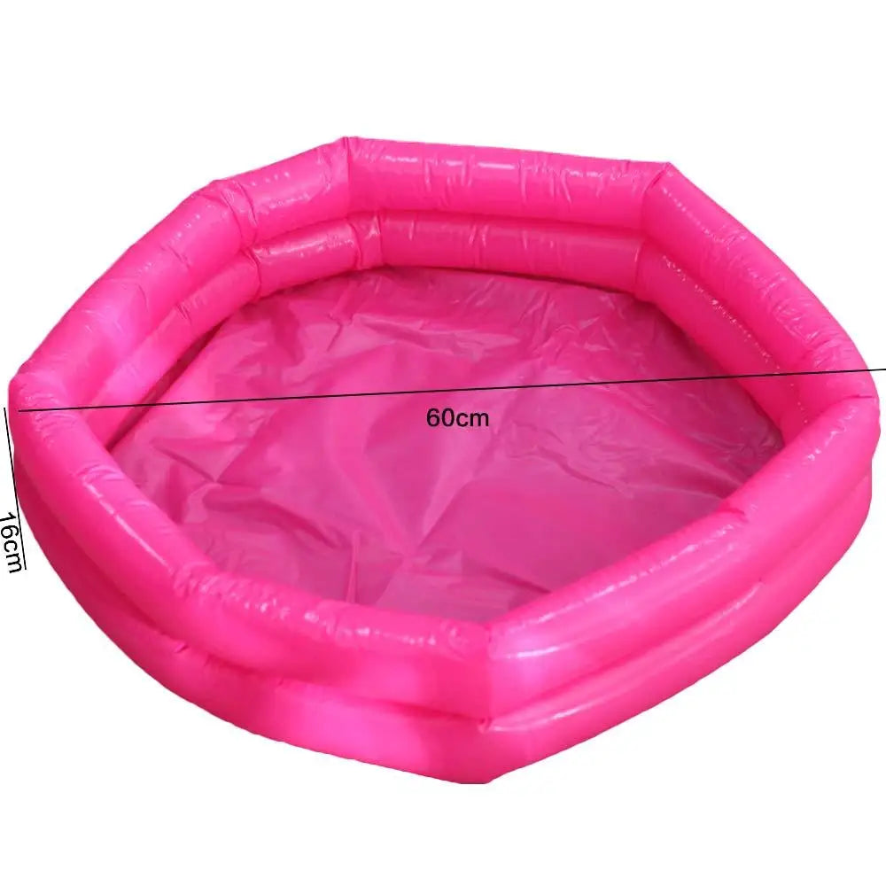 Portable Summer Inflatable Swimming Pool PVC Round Baby Swimming Pool Outdoor 60cm Play Water Bathtub for Kids