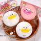 Cute Stress Reliever Cartoon Sausage Desk Mouth Steamed Bun Toy Stress Relief Dumpling Squeeze Fidget Slow Stress Ball Hand Toy