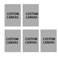 6pcs/set Custom Canvas Prints Photo Wall Art Personalized Poster for Family Life Pet Animal Birthdays Wedding Scenery Home Decor