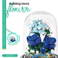 Micro particle building block bouquet handmade gift, children's puzzle toy handmade DIY sunflower desktop decoration ornament