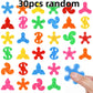 10-30pcs Mini Fingertip Gyroscope Spinners Children's Party Color Spinning Toys Spinning Gyroscopes Party Stress Relief Gifts