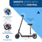 Hiboy S2 Pro 500W Electric Scooter for Adults, 19MPH 25 Miles Range, 10'' Solid Tires Folding E-Scooter, Dual Braking System Portable Commuter Scooter with LED Light