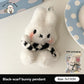1/4 Pcs Cute Cartoon Scarf Miffy Rabbit Doll Pendant Plush Toy Miffy Toy Merchandise