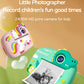 Kids Camera Instant Print 1080P HD Toddler Digital Video Camera 2.4-Inch Toy for Girls Boys Age 3-12 Christmas Birthday Gift