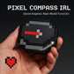 Compass Pixel Wind Peripheral Design Toy Trinket Use Movable Compass Keychain Pendant Real-world Use Toys Fans Gift