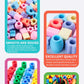 Beaded Diy Handmade Puzzle Wearing Beads Building Blocks EarlyEducation Geometry Shape Bracelet Toy