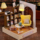 Mini Miniature Dollhouse DIY Small House Kit Making Room Toys Home Bedroom Decorations With Furniture Wooden Craft Doll Houses