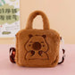 Cartoon Anime Sanrio Handbag Soft And Cute Crossbody Bag Storage Travel Girl Birthday Gift