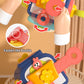 Baby Busy Board Cube Montessori Sensory Toys for Toddler Educational Learning Activities Travel Toy Lock Box Fine Motor Skill